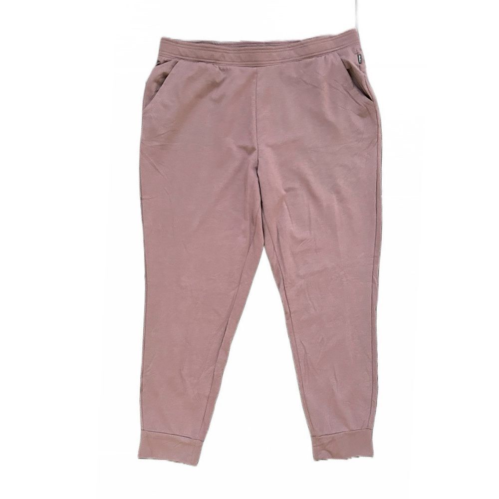 Eddie Bauer Lounge Jogger Pants Womens XL Twilight Mauve Pull On Elastic Waist